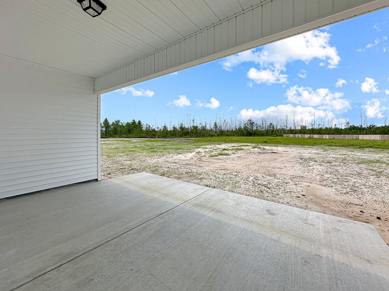 Exterior details and patio area of a home in Tibet Road at Sassafras, Allenhurst (Image 2).