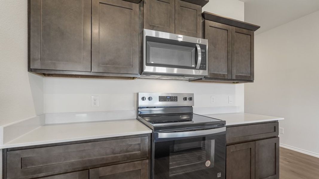 Furnished interior view inside a new home in Valor Farms, Royse City (Image 7).