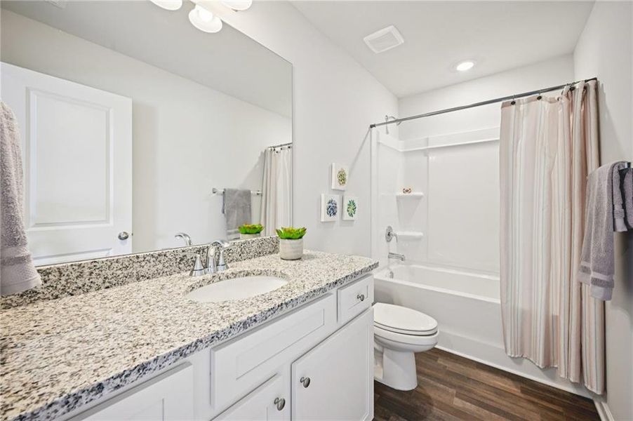 Furnished interior view inside a new home in Creekside Village, Lithonia (Image 14).