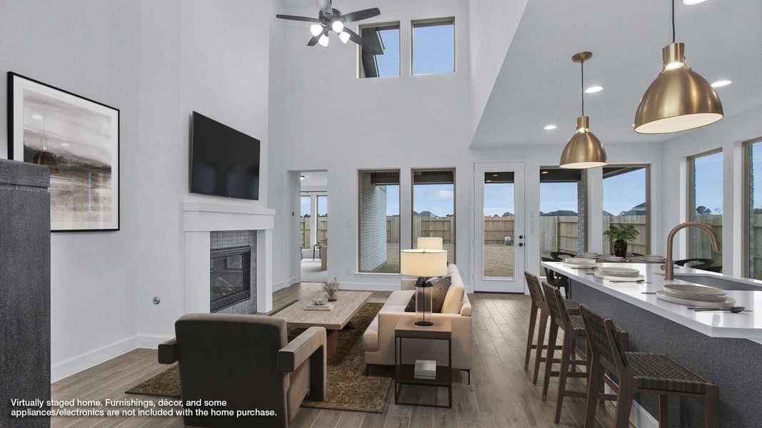 Furnished interior view inside a new home in Everly, Hockley (Image 4).