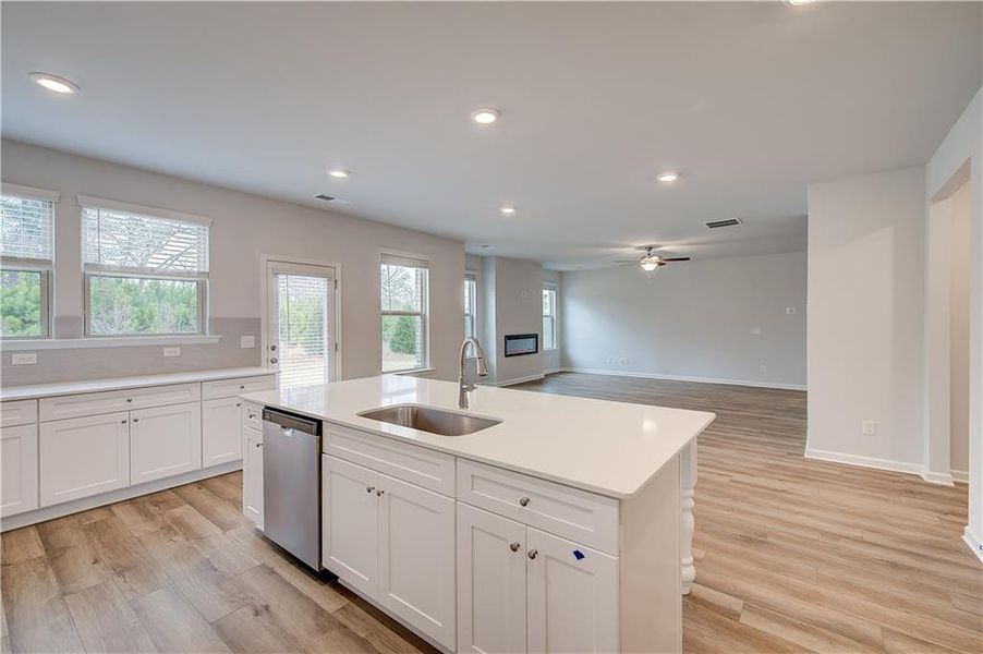 Furnished interior view inside a new home in Adagio, Dacula (Image 5).