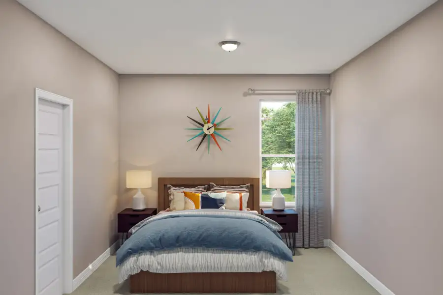 Furnished interior view inside a new home in Evergrove, Richmond (Image 13). Furnished interior view inside a new home in Evergrove, Richmond (Image 13).