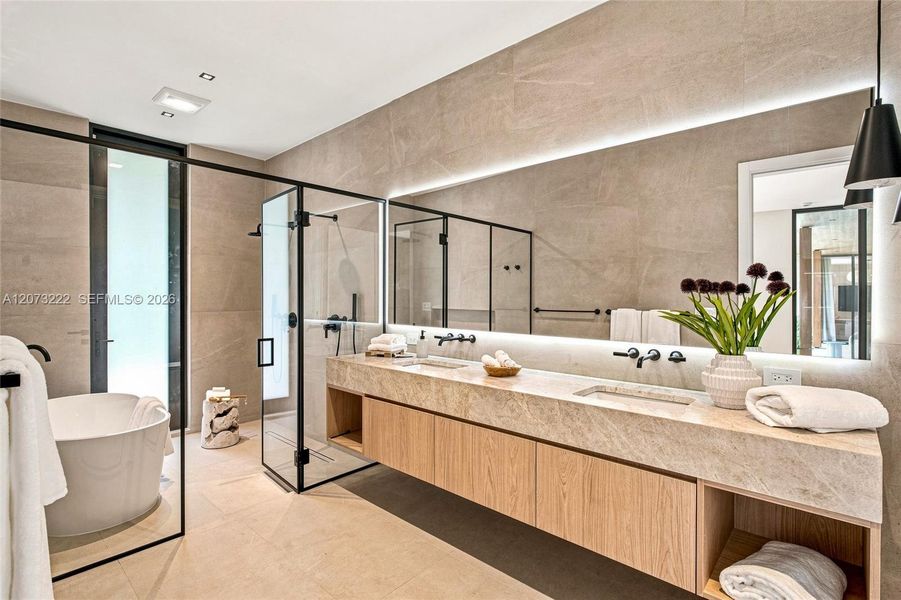 Furnished interior view inside a new home in , Miami (Image 10). Furnished interior view inside a new home in , Miami (Image 10).