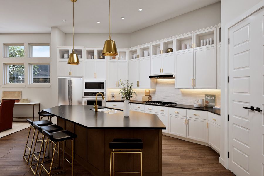 The Begonia - Optional Cooktop Kitchen The Begonia - Optional Cooktop Kitchen