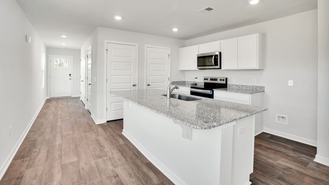 Furnished interior view inside a new home in Lockwood Landing, Supply (Image 10). Furnished interior view inside a new home in Lockwood Landing, Supply (Image 10).