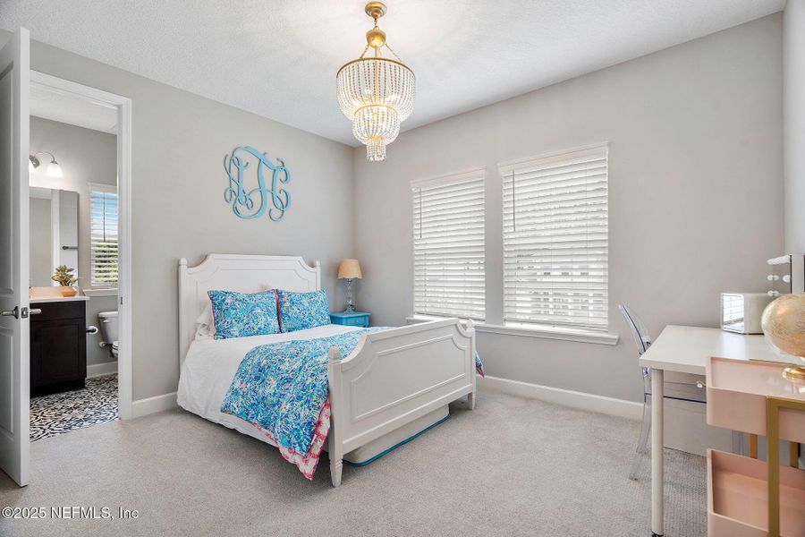 Furnished interior view inside a new home in Palm Crest AT Seabrook, Ponte Vedra (Image 9).