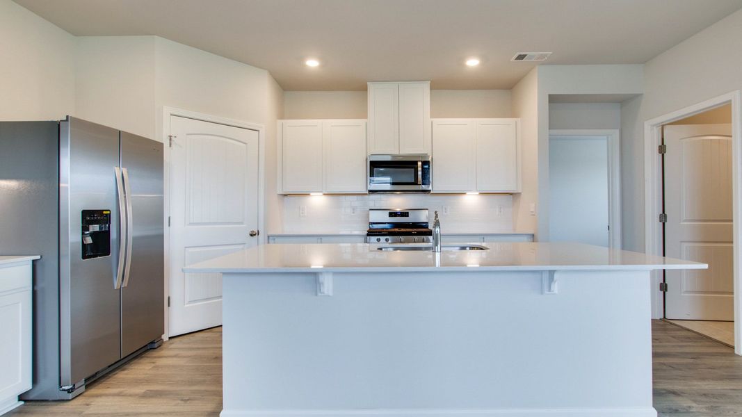 Furnished interior view inside a new home in Nexus South, Gallatin (Image 4).
