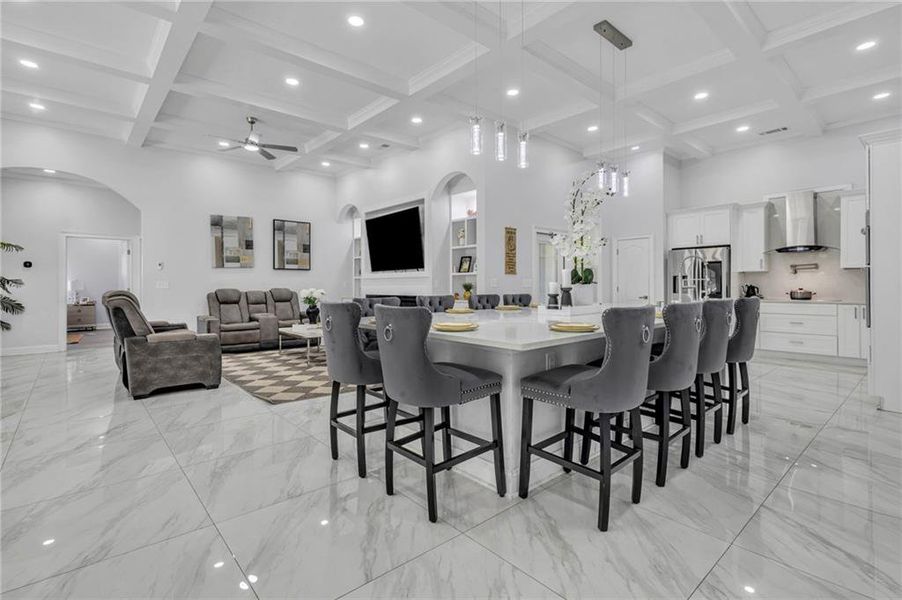 Furnished interior view inside a new home in , Riverdale (Image 35). Furnished interior view inside a new home in , Riverdale (Image 35).