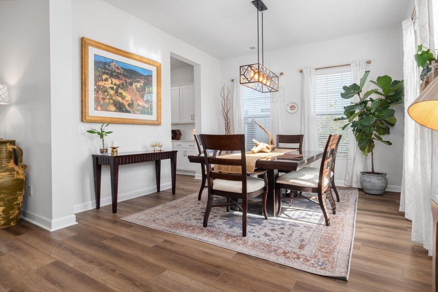 Furnished interior view inside a new home in Midtown at Nexton, Summerville (Image 5). Furnished interior view inside a new home in Midtown at Nexton, Summerville (Image 5).