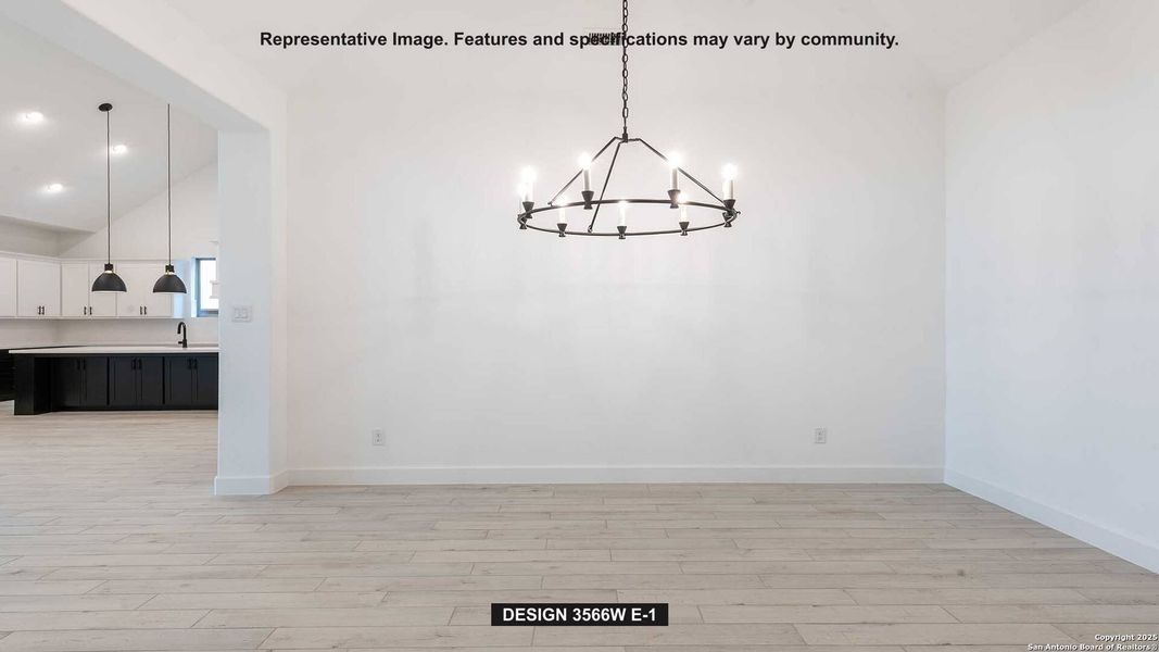 Spacious, unfurnished interior of a new home in Kinder Ranch 70', San Antonio (Image 4).