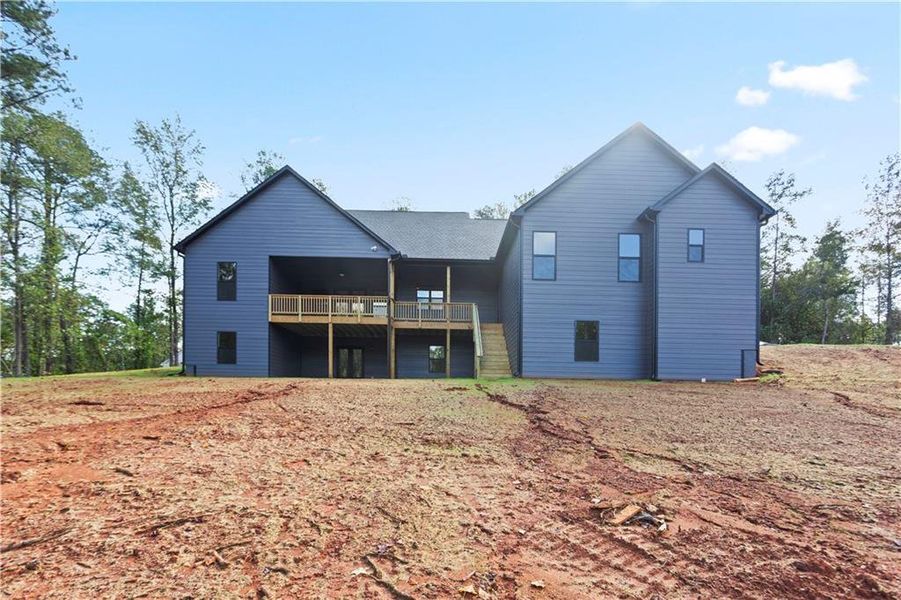 Front exterior of a new home in , Carrollton, GA, highlighting curb appeal (Image 1).