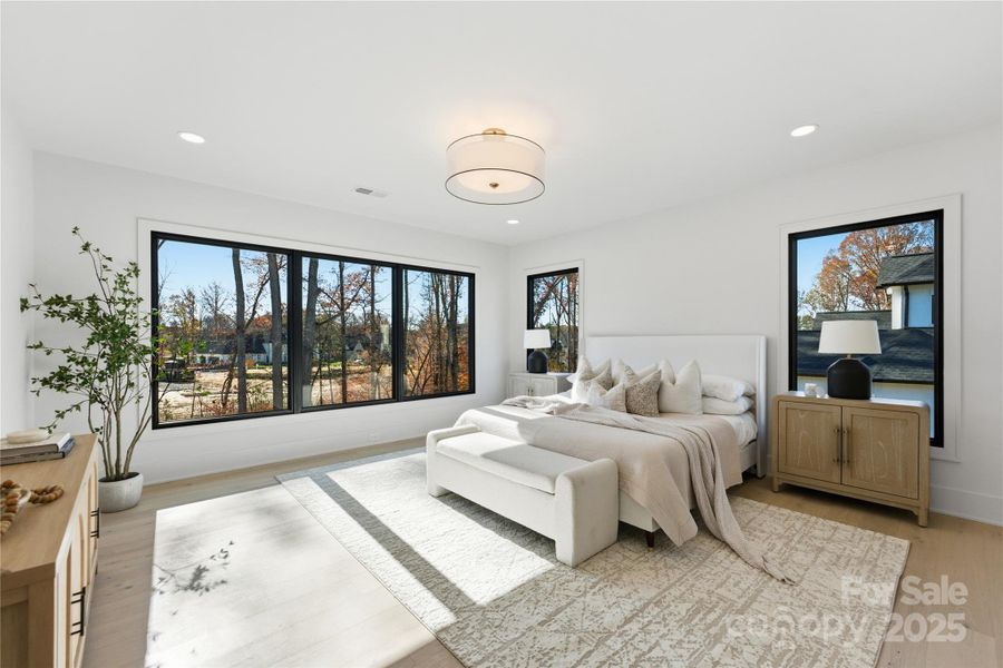 Furnished interior view inside a new home in , Matthews (Image 18).