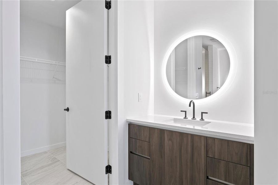 Furnished interior view inside a new home in , St. Petersburg (Image 52).