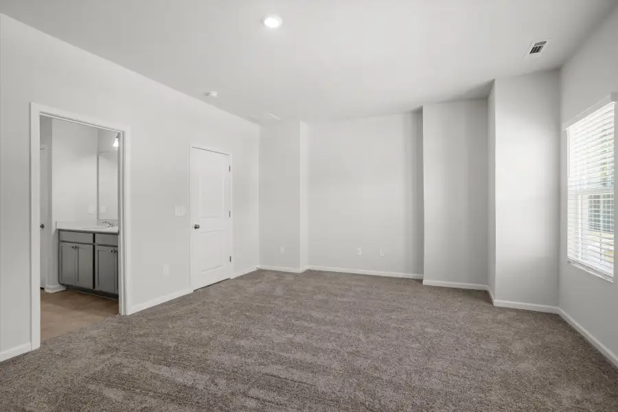 Spacious, unfurnished interior of a new home in West Main Townhomes, Sanford (Image 25). Spacious, unfurnished interior of a new home in West Main Townhomes, Sanford (Image 25).