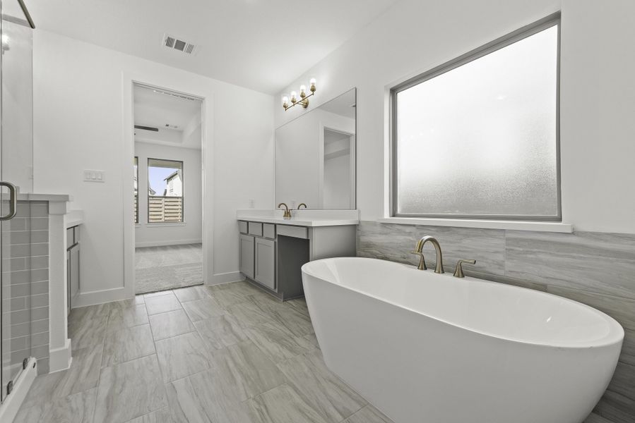 Furnished interior view inside a new home in Austin Point, Richmond (Image 8).