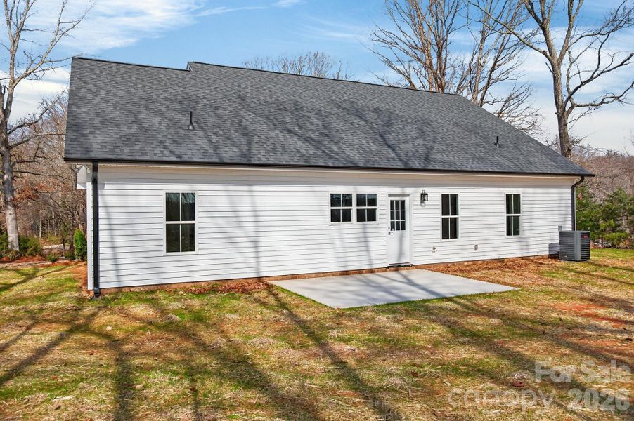Exterior details and patio area of a home in , Rockwell (Image 3).