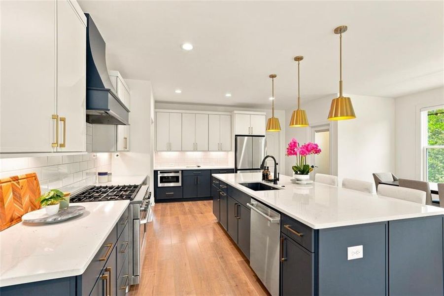 Furnished interior view inside a new home in , Woodstock (Image 5).
