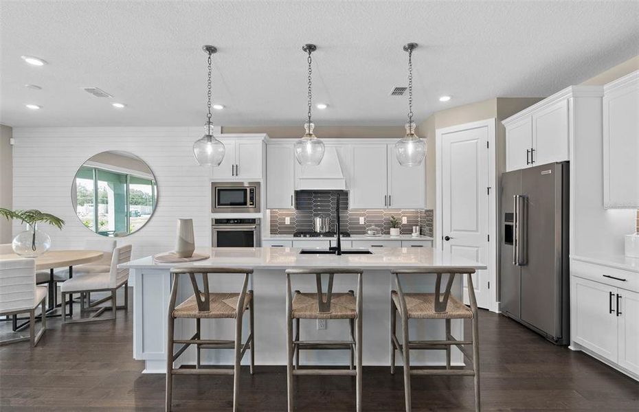 Furnished interior view inside a new home in Sunrise Estates, West Melbourne (Image 13).