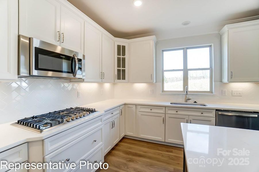 This home includes stainless steel appliances