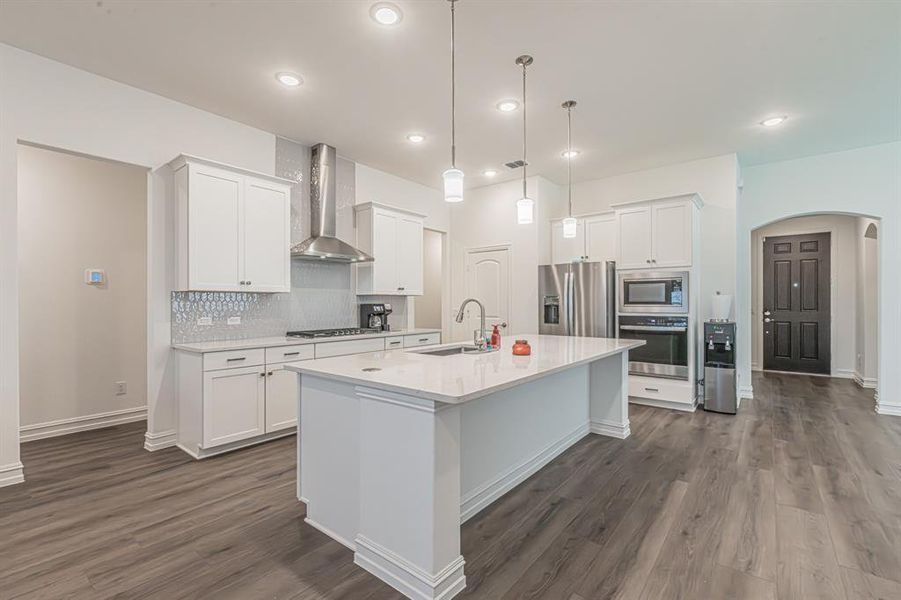 Furnished interior view inside a new home in Westside Preserve, Midlothian (Image 30).
