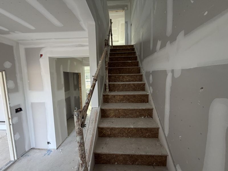 In-progress construction of a new home in Black Forest Pointe, Benson, NC (Image 6).