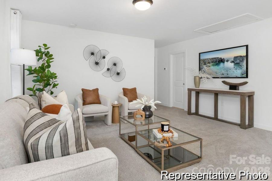 Furnished interior view inside a new home in Shay Crossing, Salisbury (Image 11).
