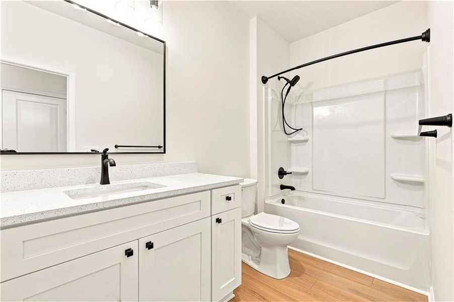 Furnished interior view inside a new home in , Rydal (Image 12).