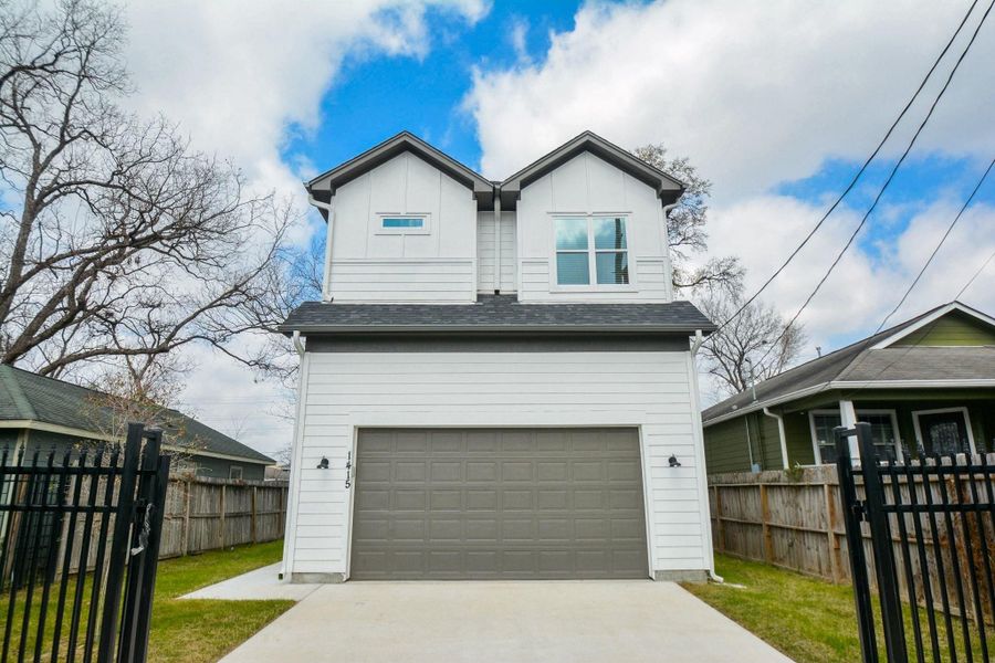 Front exterior of a new home in , Houston, TX, highlighting curb appeal (Image 2).