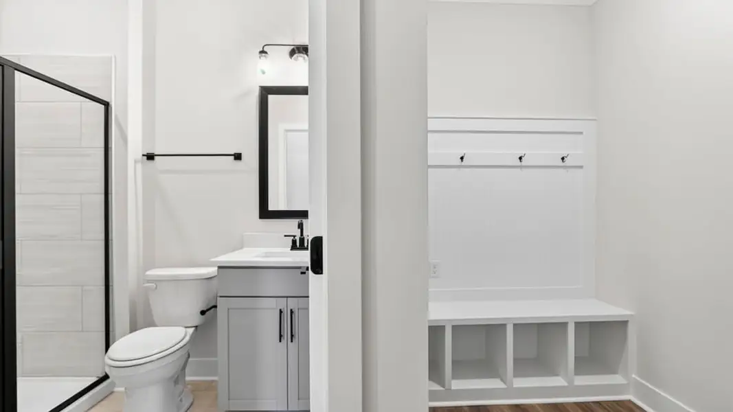 Furnished interior view inside a new home in Cottonwood Ridge, Piedmont (Image 14).