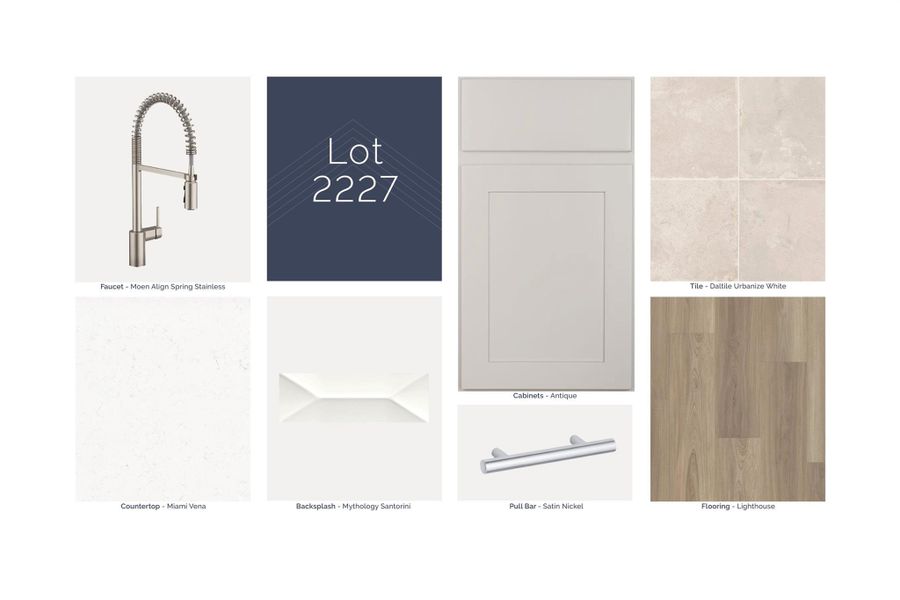 Sample of building materials used in homes in Lone Star Landing, Montgomery (Image 15).