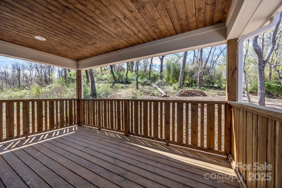 Exterior details and patio area of a home in , Asheville (Image 17). Exterior details and patio area of a home in , Asheville (Image 17).