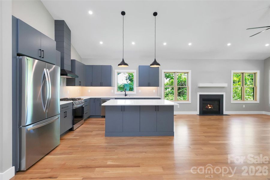Furnished interior view inside a new home in , Brevard (Image 6).