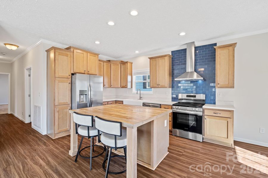 Furnished interior view inside a new home in , Asheville (Image 9).