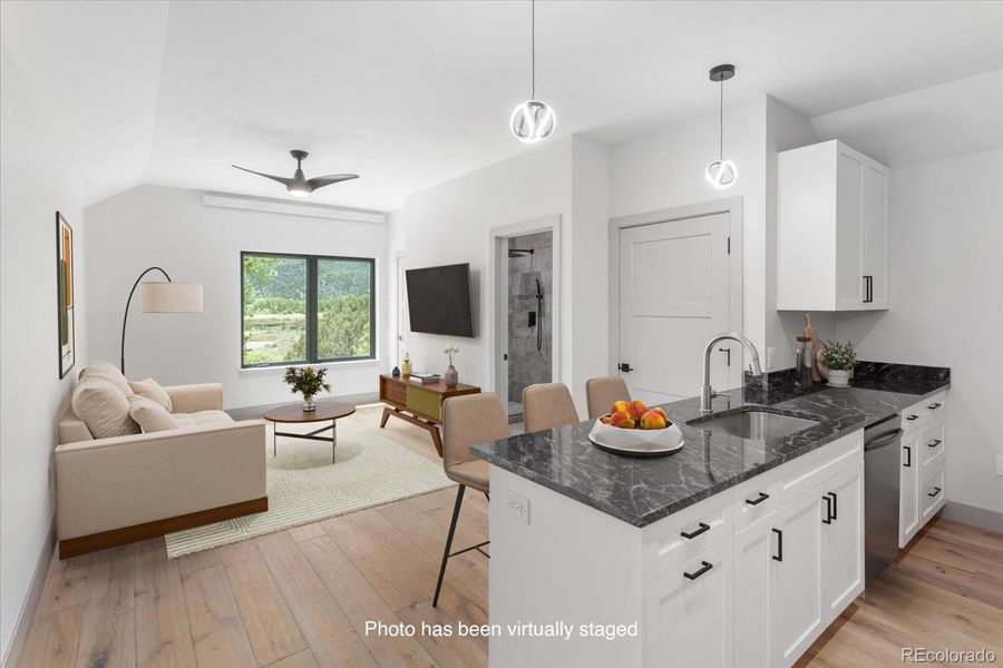 Furnished interior view inside a new home in , Salida (Image 10).