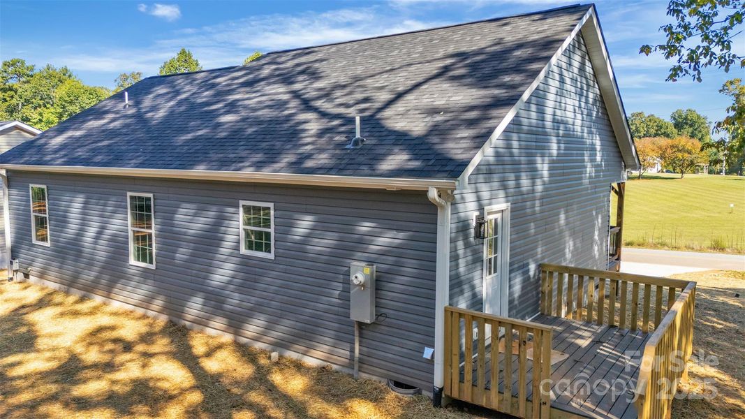 Exterior details and patio area of a home in , Granite Falls (Image 19). Exterior details and patio area of a home in , Granite Falls (Image 19).