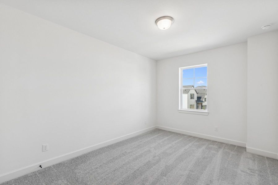 Spacious, unfurnished interior of a new home in Brookewater 55’ Homesites, Rosenberg (Image 22).