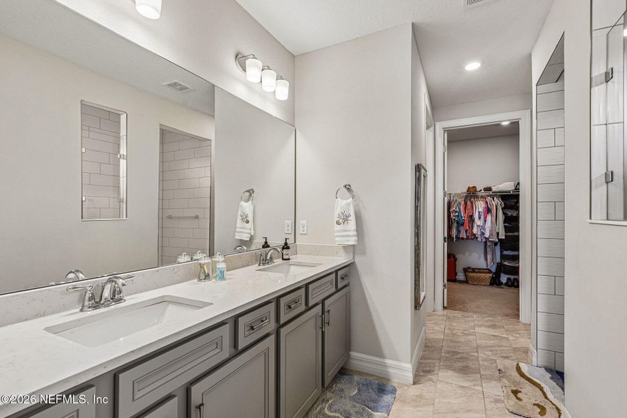 Furnished interior view inside a new home in , St. Augustine (Image 8).