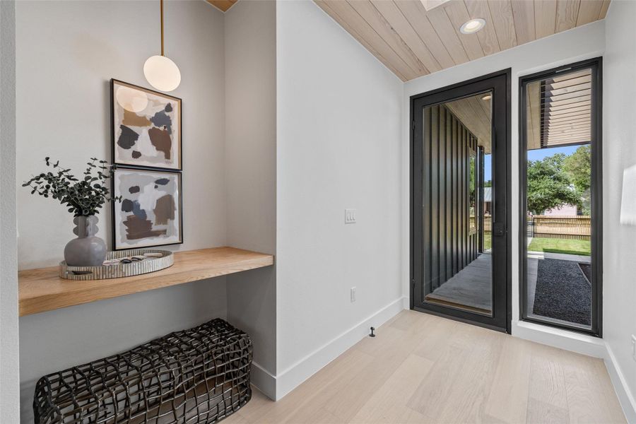 Furnished interior view inside a new home in , Austin (Image 33).