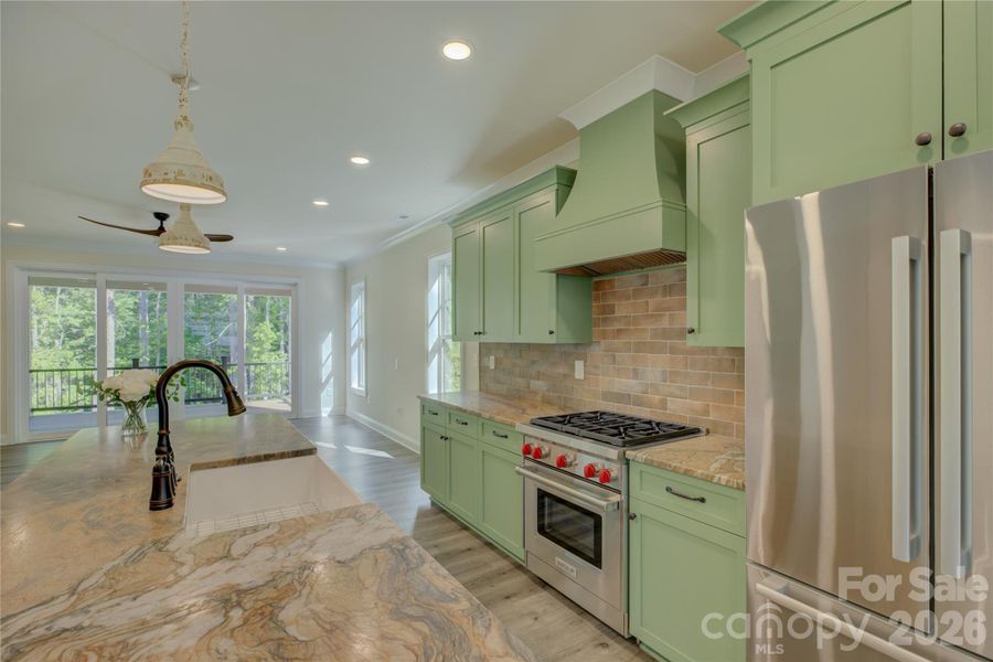 Furnished interior view inside a new home in , Charlotte (Image 13).