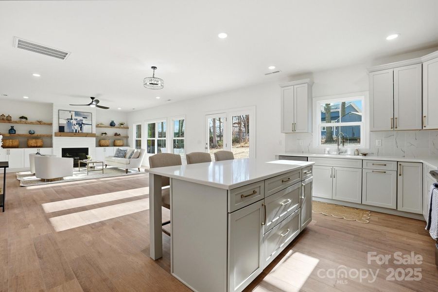 Furnished interior view inside a new home in , Mooresville (Image 11).