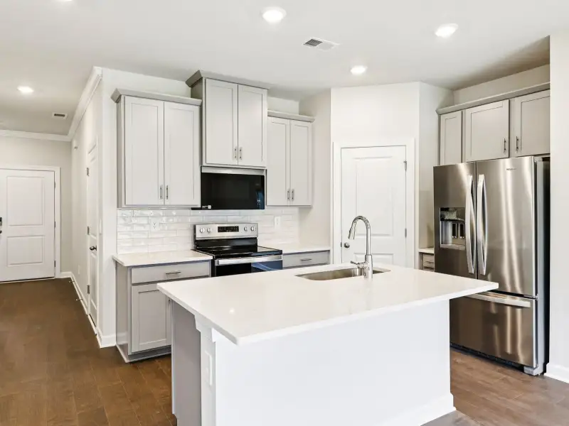 Furnished interior view inside a new home in Galloway Ridge, Charlotte (Image 5).