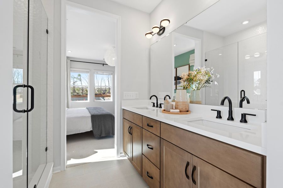 Representative furnished interior of a home built from the Braden by Tri Pointe Homes in Southmont, Charlotte (Image 27). Representative furnished interior of a home built from the Braden by Tri Pointe Homes in Southmont, Charlotte (Image 27).