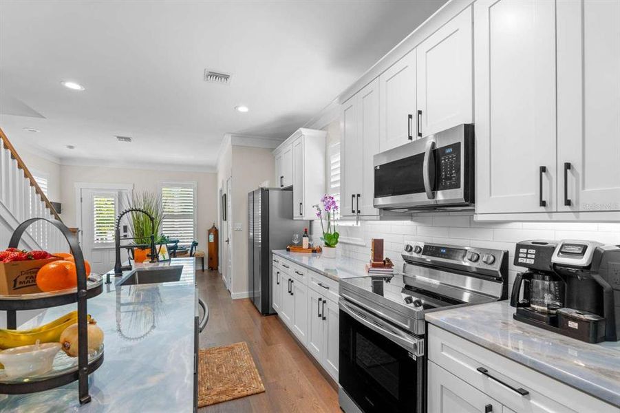 Furnished interior view inside a new home in , Bradenton (Image 8). Furnished interior view inside a new home in , Bradenton (Image 8).