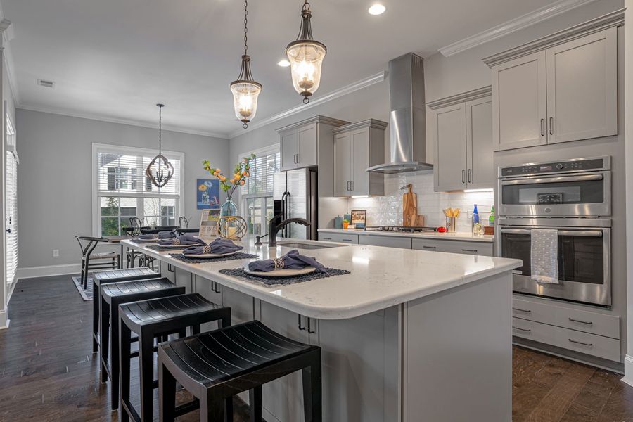 Representative furnished interior of a home built from the Cushing II - Elite Collection by Mungo Homes in Suter Estates, Easley (Image 3).