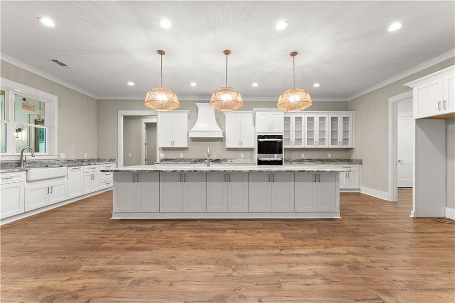 Furnished interior view inside a new home in , Cleveland (Image 34).