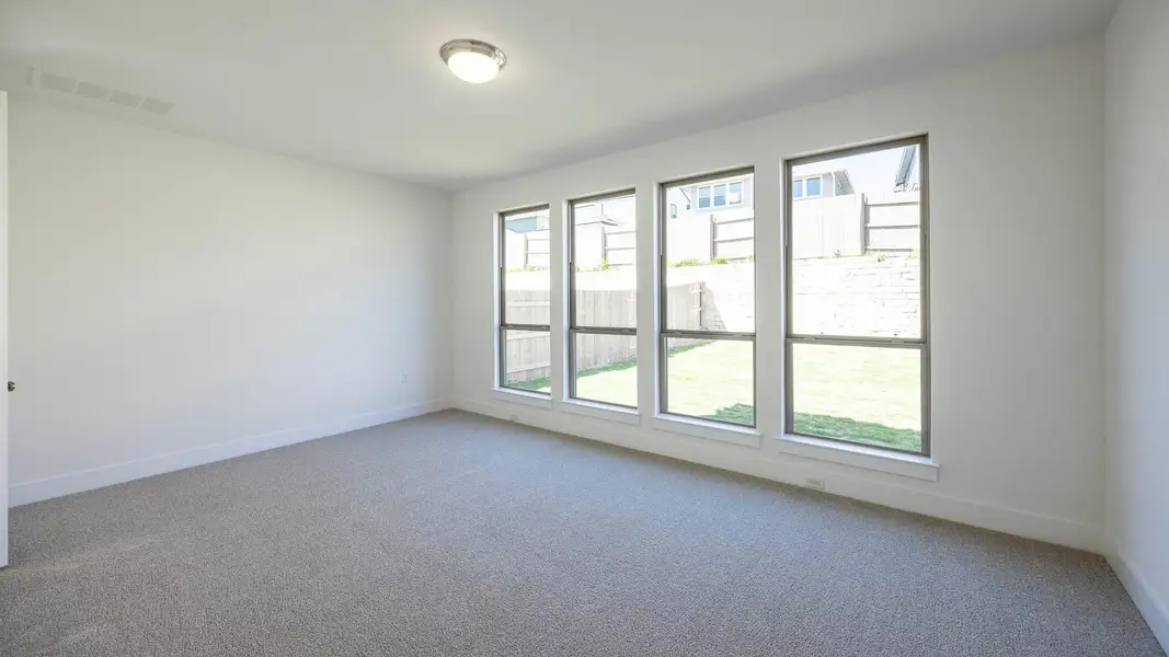 Spacious, unfurnished interior of a new home in Easton Park, Austin (Image 9).