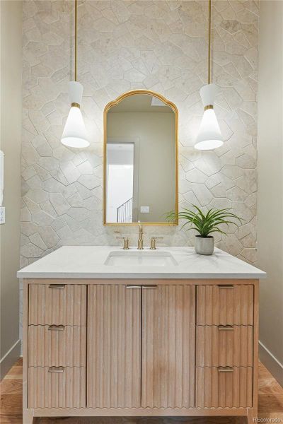 Furnished interior view inside a new home in , Denver (Image 40). Furnished interior view inside a new home in , Denver (Image 40).