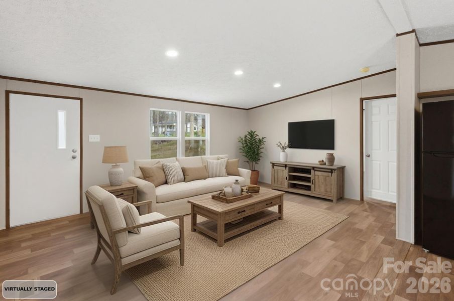 Furnished interior view inside a new home in , Lincolnton (Image 6).