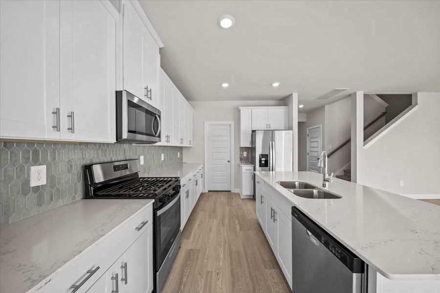 Furnished interior view inside a new home in Brayfield Manor - Signature Collection, Wellford (Image 6).