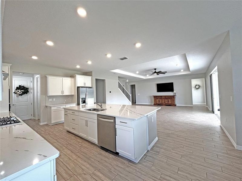 Furnished interior view inside a new home in Calesa Township, Ocala (Image 13).